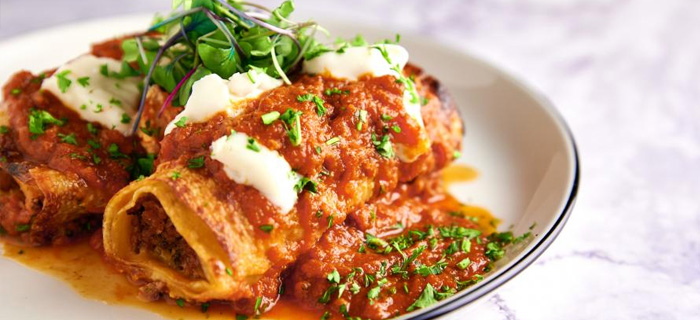 House Sausage Cannelloni